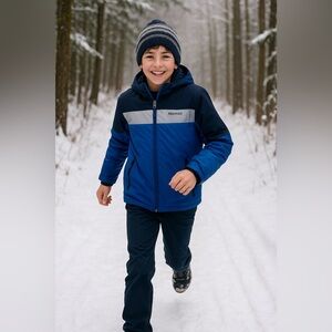 Marmot Headwall Insulated Jacket True Blue/Arctic Navy Size xl